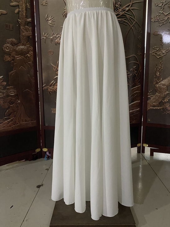 汉服内搭白色大摆衬裙夏薄款马面齐腰襦裙百迭...