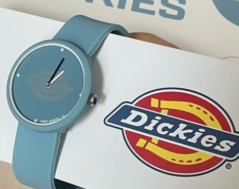 全新dickies 潮流果冻雾霾蓝手表 C...