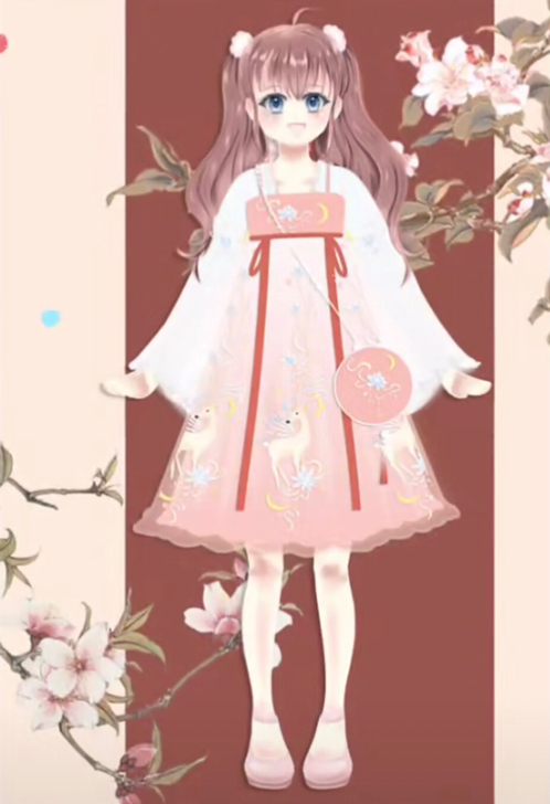 十里香原创汉服 汉元素 xL 橘色 一套 ...