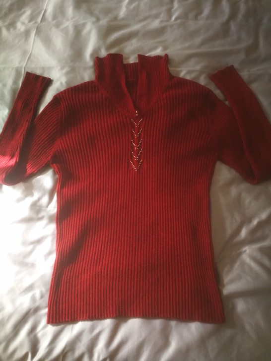 针织女毛衣