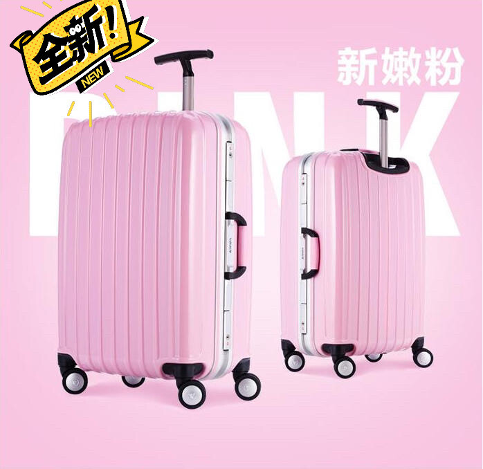 银座 单拉杆铝框拉杆箱万向轮旅行箱登机行李...