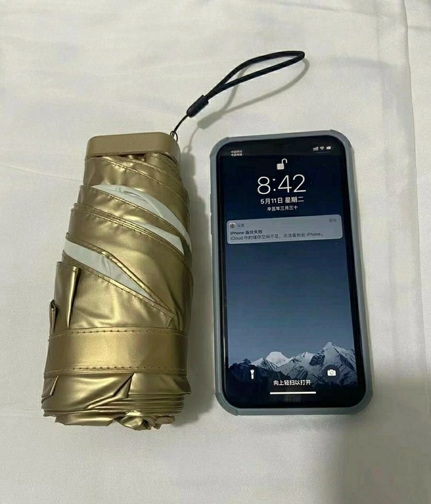 唯一正品授权 英国轻奢小金伞，超小迷你款六...