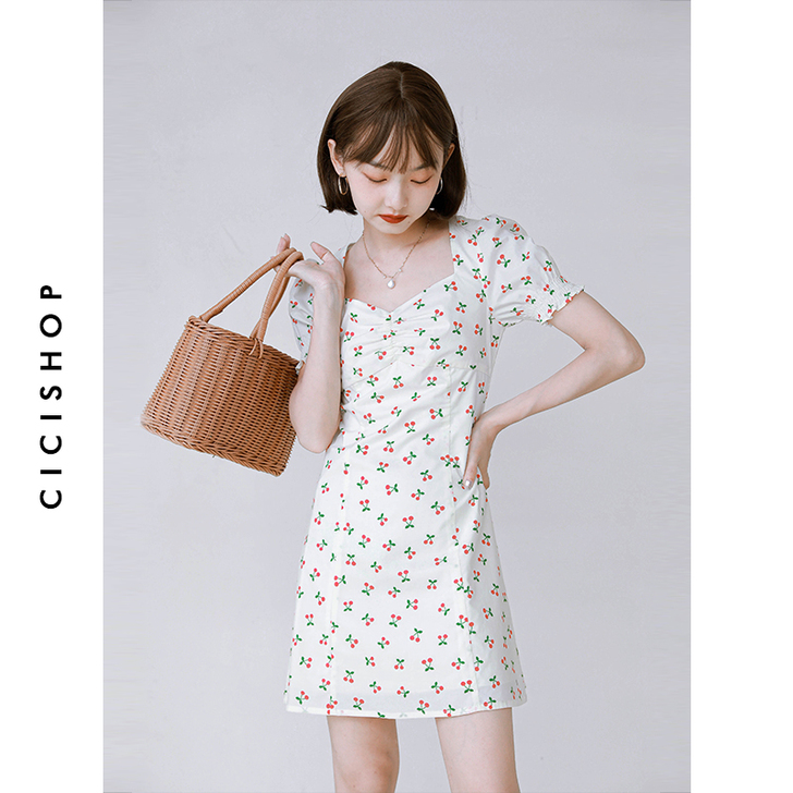 Cici－Shop 连衣裙 八成新 工作原...