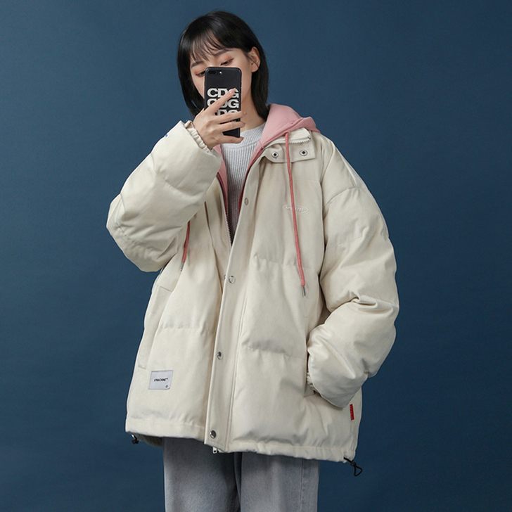 假两件棉衣外套