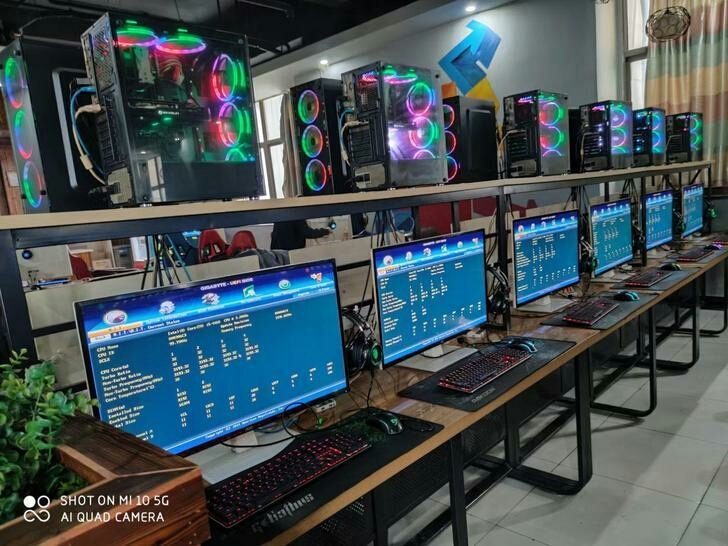 急个人网咖直卖网吧电脑二手主机台式全套一体...