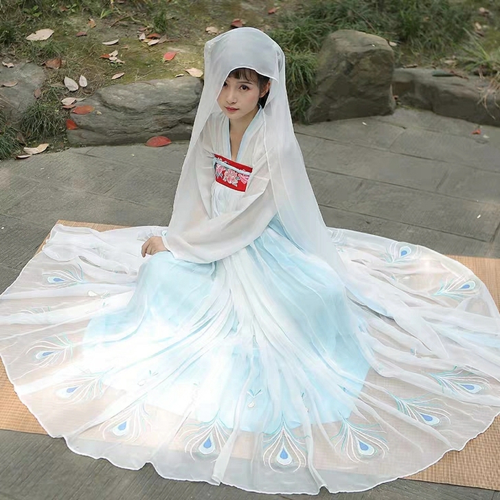 汉服出租汉服出租雀灵出租钟灵记雀灵出租齐胸...