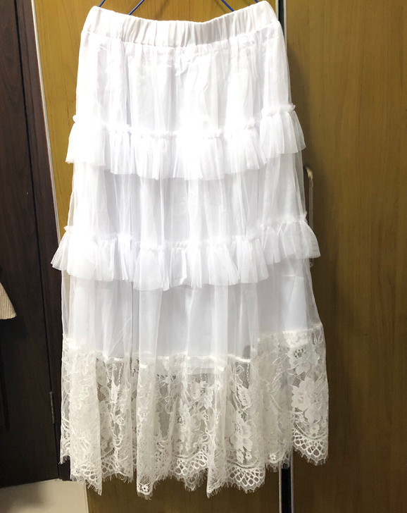 全新蛋糕裙 白色仙女裙 ands