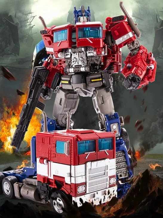 黑曼巴奥意ss38擎天柱赛星司令官变形玩具...