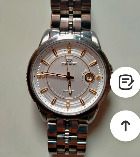 天王机械表，走时精准，买有两年，偶尔戴下，...