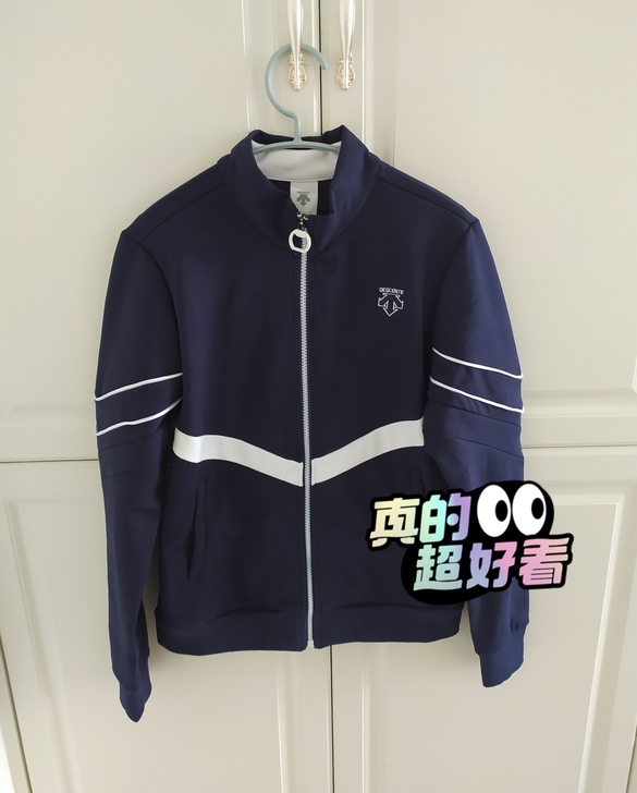 Dst女子立领针织运动休闲外套