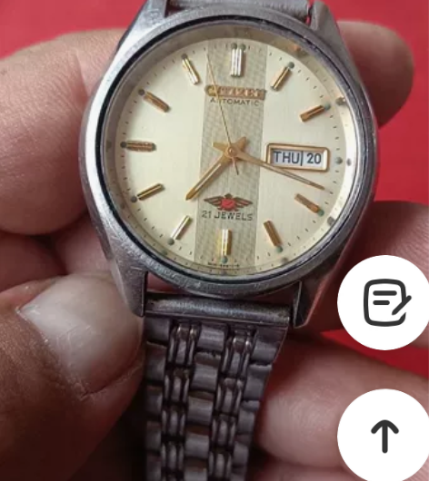 老手表1块，90年代日本进口的男士机械全自...