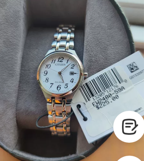 西铁城女士光动能手表，因为要出国，原价处理...