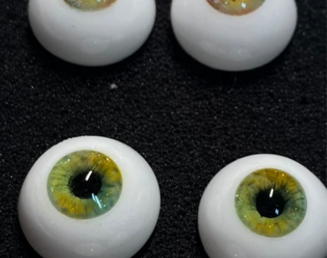 【拍现货可加购福袋】bjd眼珠自制 真人风...