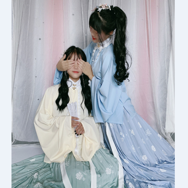 保正全新 一夕笙歌原创【池渔】汉服女学生明...