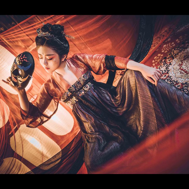 幽檀 桑谣记原创汉服 齐胸襦裙齐腰襦裙3/...