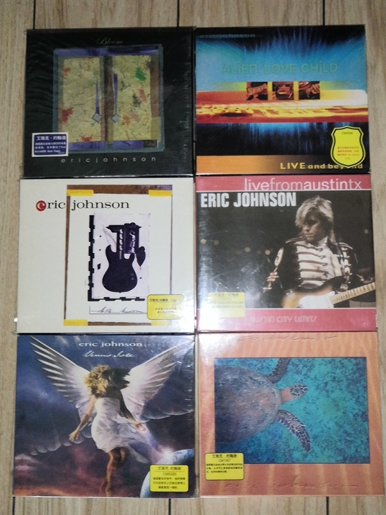 eric johnson 六张黄标打包卖 ...