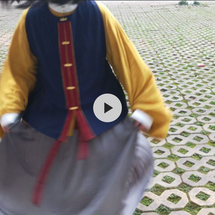 大刀退坑出仿孔府白菜纯色明制汉服m码（衣服...