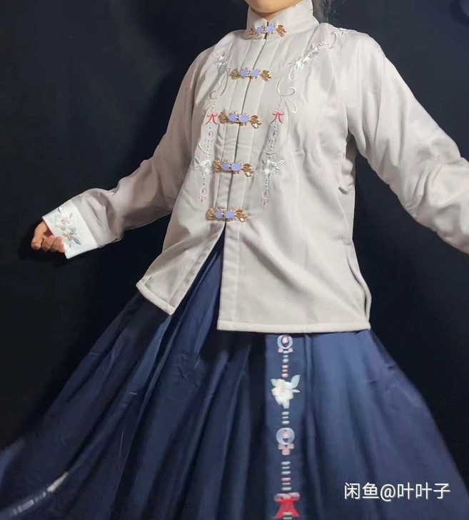 兰若庭绝版流年明制汉服冬款上衣下裙XL码