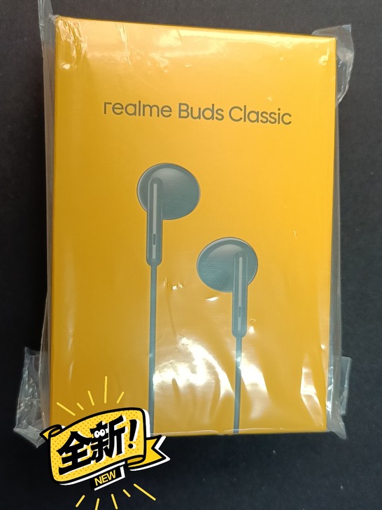 半入耳有线单控耳机真我realme高保真耳机