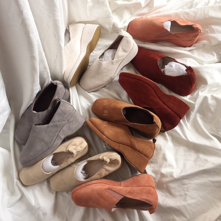 ta / 复古时髦绅士老头 坡跟方头帆船增...