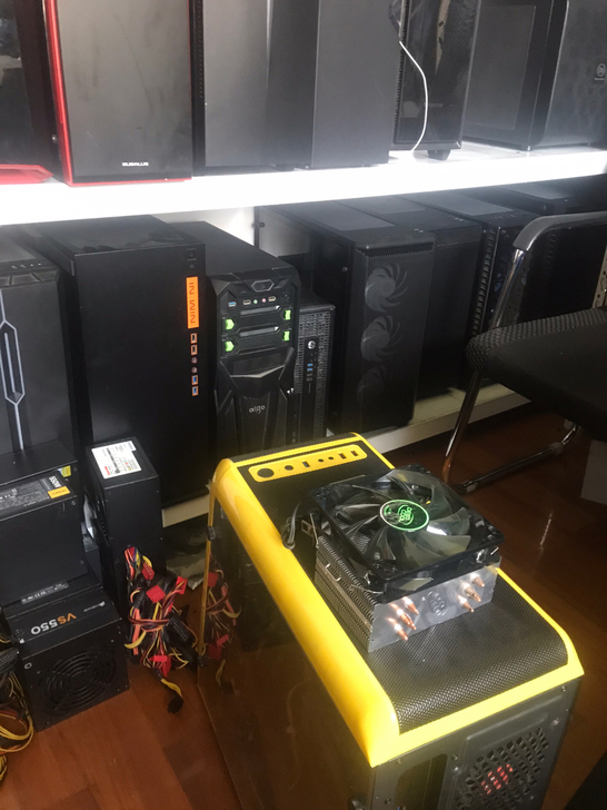 高价收台式机。，电脑配件 ，工作室电脑