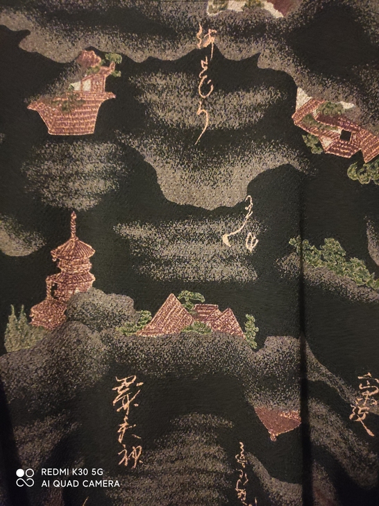 古着vintage浮世绘，稀有建筑，文字，...