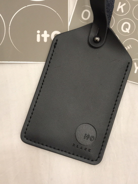 包邮ito行李箱真皮吊牌名牌伊藤伊稻