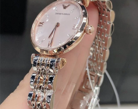 正品阿玛妮满天星手表女士十大2021新款品...