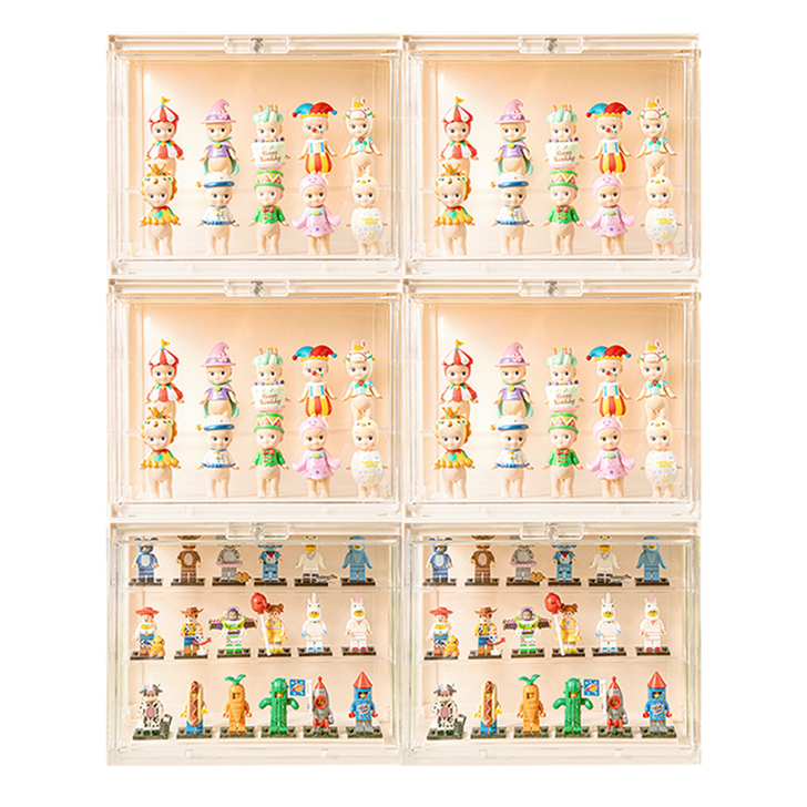 GOTO多功能收纳盒盲盒展示盒防尘盒