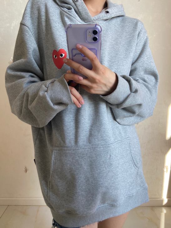 手感超好的卫衣