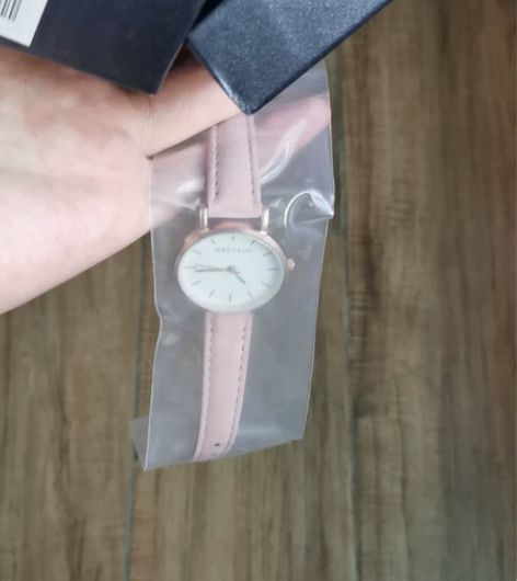 全新女士手表, Mreurio粉色石英表,...