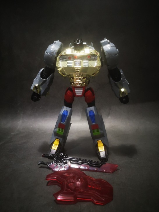 变形金刚中古店 FOC 钢锁电镀版全新好品相