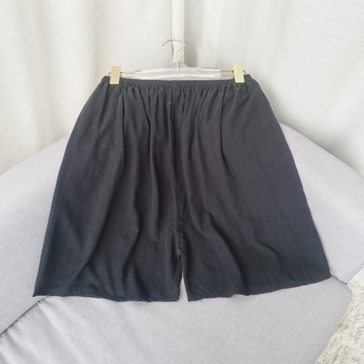 重磅真丝男裤夏季薄款裤子大码五分裤薄款宽松...