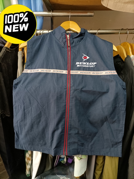 日本订单DUNLOP童装马甲背心设计精美颜...