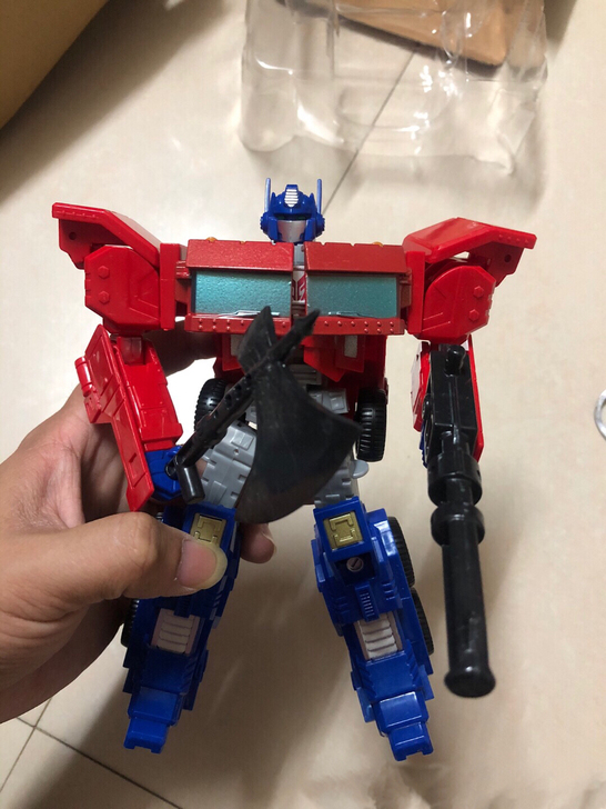 合金版变形金刚擎天柱变形玩具金刚5救护车大...