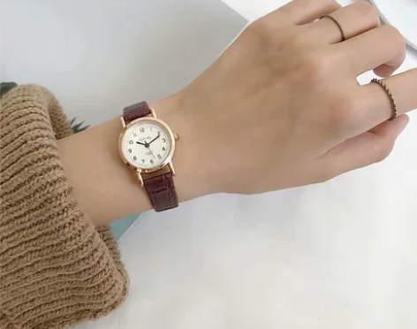 2022新款手表女款公务员考试用初中学生简...