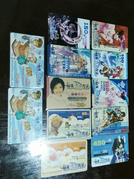 仙境传说卡，仙境卡，RO卡，