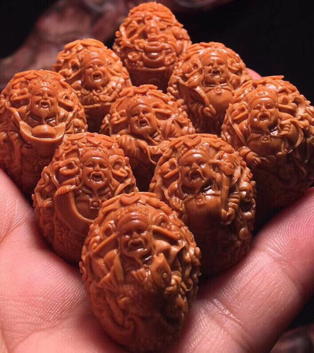 2.0橄榄核九龙财神手串橄榄核九龙戏珠橄榄...