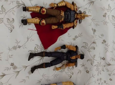 海洋堂 山口式 北斗神拳 无盒适合把玩，北...