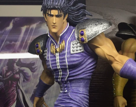 日版包邮 北斗神拳 雷伊 阿力 雕像 no...