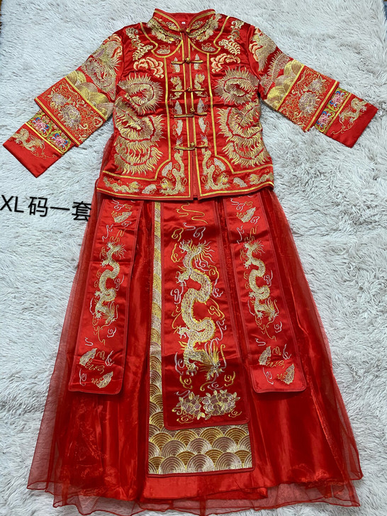 新娘中式秀禾服,中五福、全新的