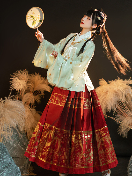 花神记 裙子 几乎全新 只洗一次