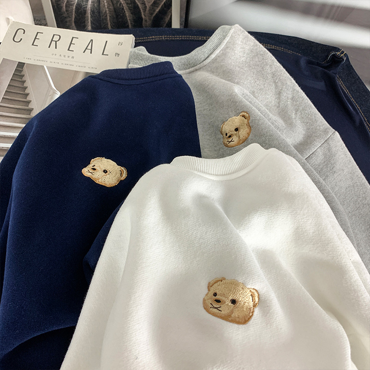 ins炸街卫衣女圆领套头2021新款春季上...