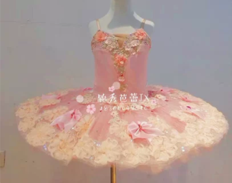 新款儿童芭蕾舞裙仙女娃娃比赛表演出服睡美人...