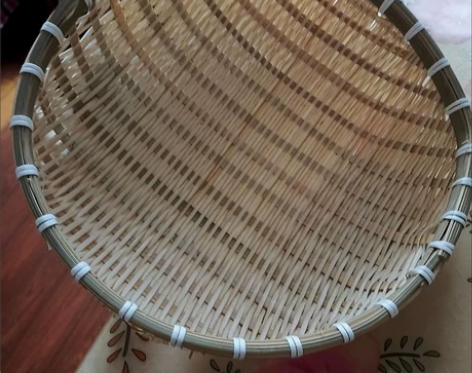 手工艺竹编簸箕收纳筐竹制篮子竹编筐洗菜沥水...