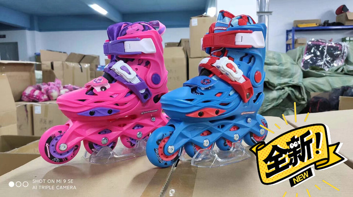 幼儿园小学轮滑课专用，培训用轮滑鞋儿童轮滑...