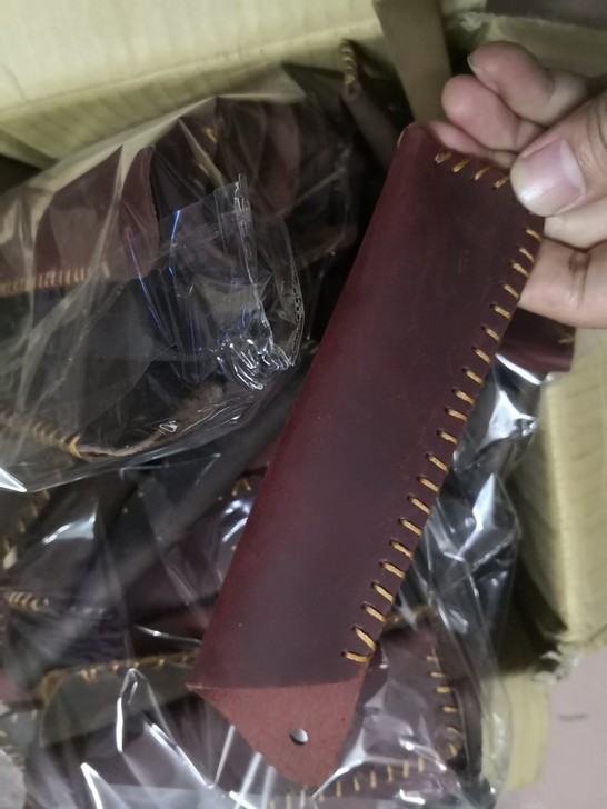 真皮笔套 手工笔套笔袋 牛皮套