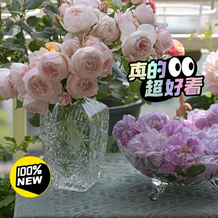 【全新清仓】马德里细口透明欧式创意复古浮雕...