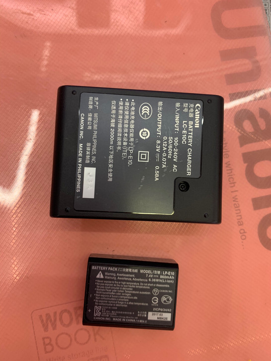 原装佳能LP-E10充电器1100D 12...