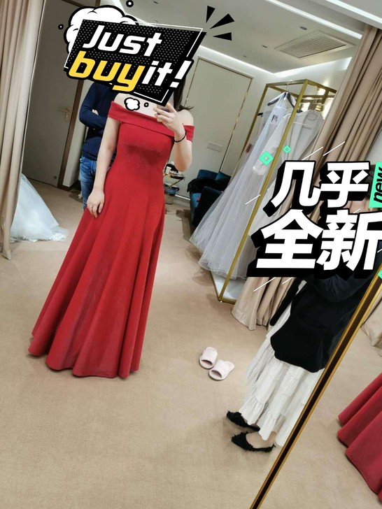 因为疫情,婚礼推迟了,现在天热了买了薄款的...